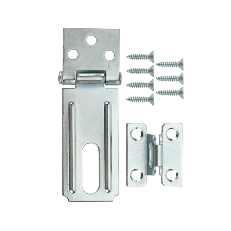 ◆h◆ Hyper Tough 3.5 in. Horizontal Staple Safety Hasp, Zinc