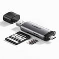 thumbnail image 2 of Universal micro SD card reader for USB 3.0 and USB-C 3.0, gray, 2 of 5
