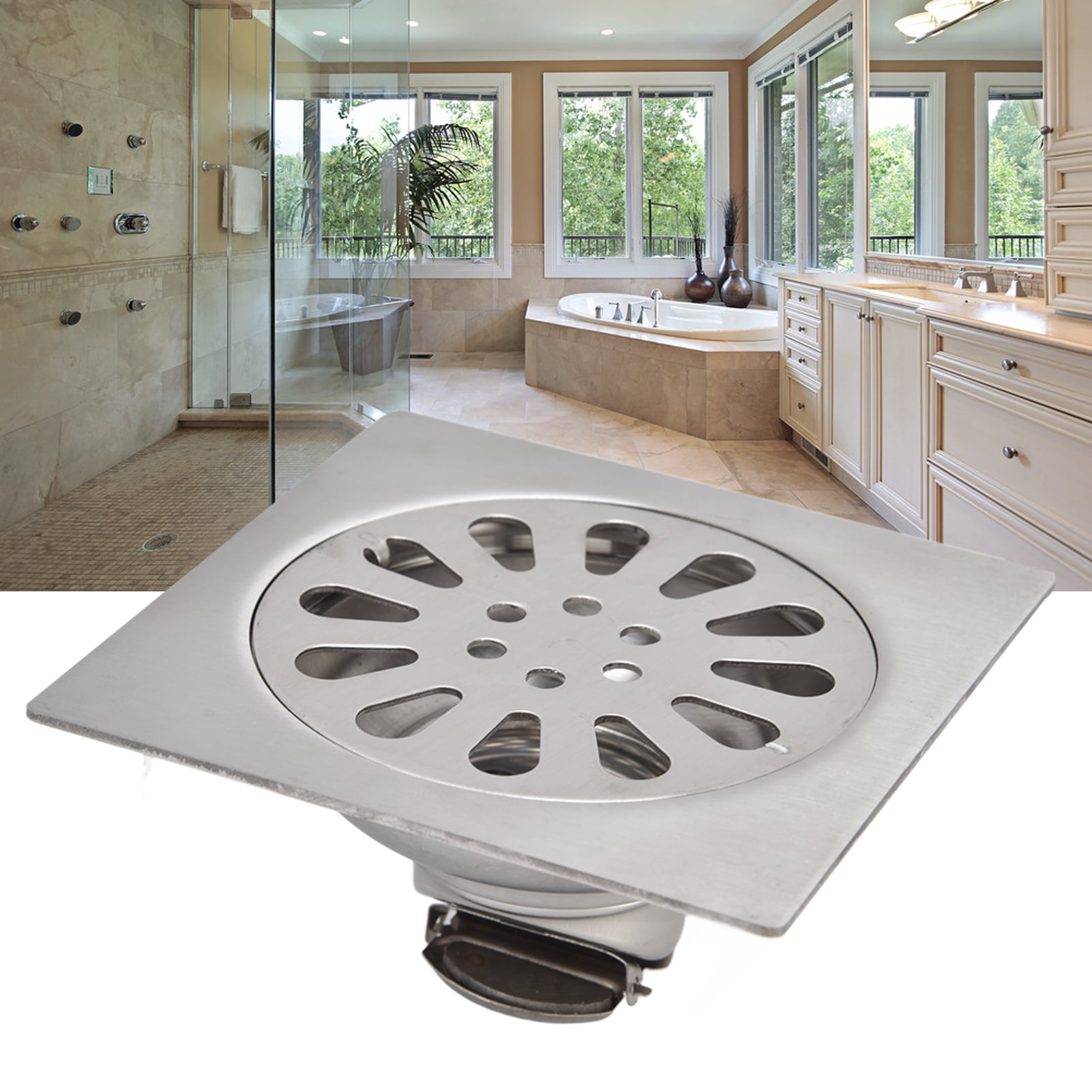 Kitchen Design Floor Drain Floor Roma