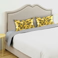 thumbnail image 5 of Satin Pillow Case Cube Drop Standard Silk Pillow Cover for Hair and Skin Envelope Closure 20"x26", 5 of 9