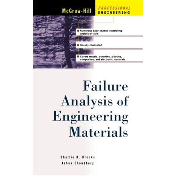 Pre-Owned McGraw-Hill Professional Engineering Failure Analysis of Engineering Materials, (Hardcover)