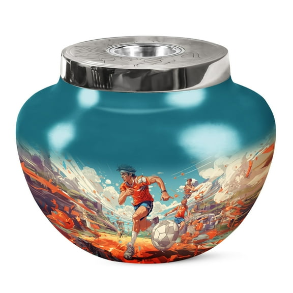 KARYLIZ Sports Ashes Urn - Adult Urns For Human Ashes - Cremation Urns For Human Ashes (Size - 10 INCH)