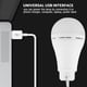 thumbnail image 3 of Lámpara de Emergencia Con Bombilla Led USB Portátil para Acampar Al Aire Libre Senderismo Lectura en Casa, 3 of 7