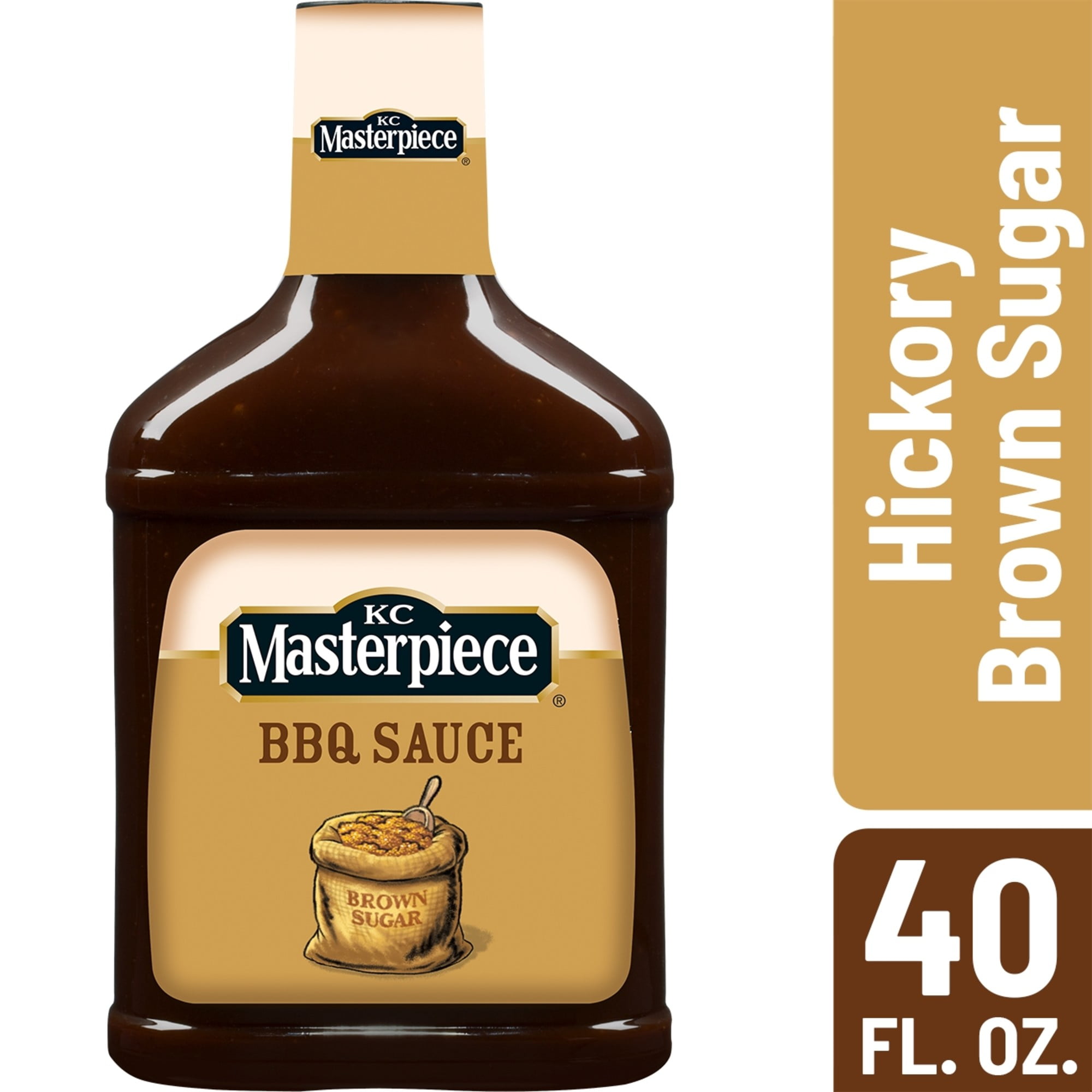 KC Masterpiece Hickory Brown Sugar Barbecue Sauce, 40 Ounces Walmart