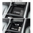 thumbnail image 4 of Replacement For Tesla Model 3 Center storage armrest Console Eyeglass Wallet Storage Armrest Box Small Things Organizer Tray, 4 of 9