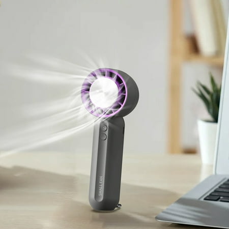 

Cold Compress Handheld Fan Portable Outdoor Small Usb Rechargeable Silent Buckle Fan