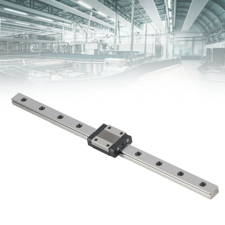 

Knifun Slide Block Rail Guide Linear Rail Guide Bearing Steel Slide Motion Way Tools 12mm for CNC Machine MGN12