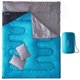 thumbnail image 1 of Tuphen Saco de Dormir Doble Saco de Dormir con 2 Almohadas Tamaño Queen XL Bolsa para 2 Personas Clima frío y cálido - Saco de Dormir Impermeable para Adultos para 3 Estaciones para Acampar Mochilero, 1 of 1