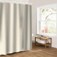 thumbnail image 5 of Cream Bathroom Curtain 72 Inch Shower Curtain with Hooks, Modern Art Beige Aesthetics Contemporary Luxury Waterproof Polyester Bath Curtain Washable Bathtub Curtain 72''x 72'', 5 of 6