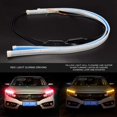 2PC Car LED Strip Lights, 24 Inch Flexible LED Headlight Strips Dual