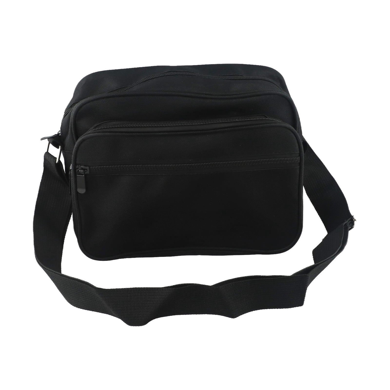 Oxford Canvas Chisel Tool Bag Multi-Functional Electrician Toolkit Shoulder Bag Black Smile Home