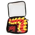 thumbnail image 2 of Professional 10 Pcs/Set Plastic And Metal Insulated Screwdriver Set, Red And Yellow Electrician Screwdriver Set, For Electrician Tool Wireman Equipment, 2 of 8