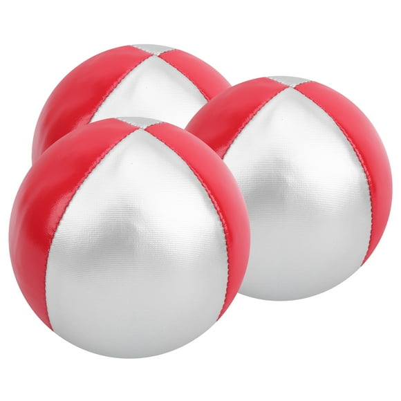 Juggling Ball, Puzzle Toy Ball, Juggling Toss Ball, Soft High-quality For Kids Juggling Performances Red/silver