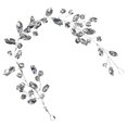 thumbnail image 1 of Enredadera para el pelo de novia con cristales y diamantes de imitación plateados, accesorios para el pelo de novia para mujeres y niñas, 1 of 6
