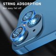 thumbnail image 3 of Dteck for iPhone 14 Plus Camera Lens Protector, for iPhone 14 Camera Lens Protector, Individual Metal Anti Scratch HD Clear Case Friendly Tempered Glass Camera Cover,Blue, 3 of 6