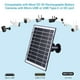 thumbnail image 5 of Panel Solar IP65 WDOplteas Cable Impermeable 9.8 Pies para EufyCam/Wyze Cam Micro USB Negro, 5 of 9