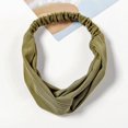 thumbnail image 4 of Yoga Sweatband Solid Color 3PCS Breathable Ice Silk Headband Running Hair Band, 4 of 10