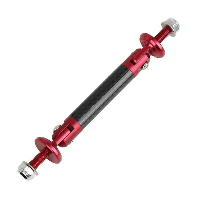 Unique Bargains Car Adjustable Front Bumper Lip Splitter Support Rod Carbon Fiber Pattern