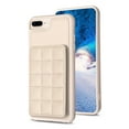 thumbnail image 2 of Dteck for iPhone 7 / iPhone 8 / SE 2022 & 2020 Card Holder Back Case with Pockets, Premium PU Leather ID Cash Credit Slots Magnetic Kickstand Flip Folio Slim Hard Protective Cover, beige, 2 of 7