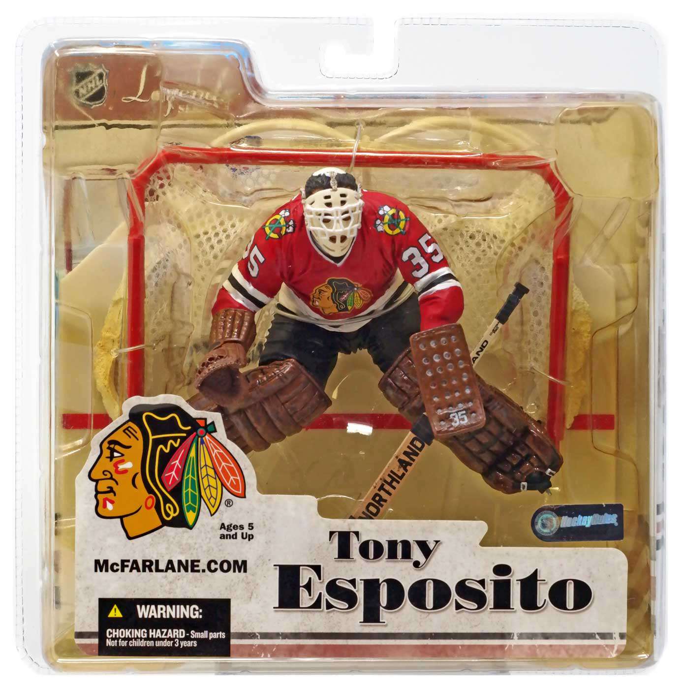 McFarlane NHL Sports Picks Legends Series 3 Tony Esposito Action Figure