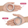 thumbnail image 3 of Regular Mouth Canning Jar Replacement Metal Rings - Leak Proof - Compatible with Mason Jars, 3 of 4