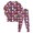 Light Purple, variant on Futezty Toddler Boys Girls Pajamas Sets Halloween Pattern Kids 2 Piece Pj's Long Sleeve Crew Neck Tops and Pants Clothes Set Night Sleepwear 2T-9T