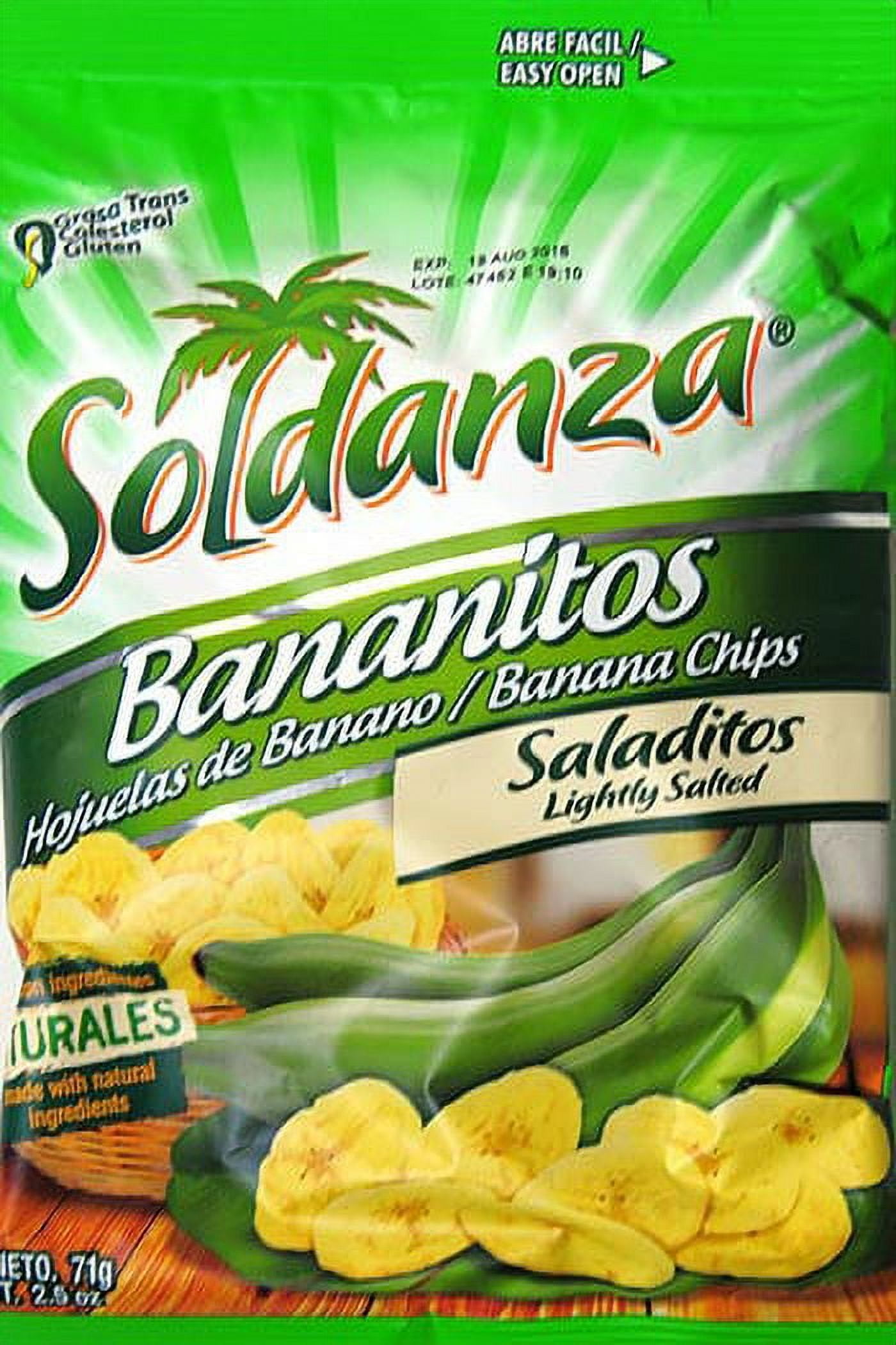 (12 pack) Alimentos Bermudez Soldanza Bananitos, 2.5 oz