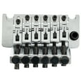 thumbnail image 3 of Musiclily Pro BL002 54mm (2-1/8 inch) String Spacing Double Locking Tremolo Bridge with 34mm Full Solid Brass Block for FR Style Electric Guitar, Chrome, 3 of 5