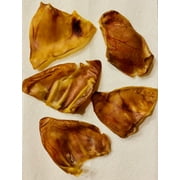***5 JUMBO*** Pig Ear'z - 100% All Natural - America’s #1 Selling Dog Treat! Get ‘Em Here Today! Almost 1/2 POUND!