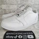 thumbnail image 1 of Ni-k-e Air Jordan 1 Retro Low Slip White Sneakers AV3918 100 Women's Size 7, 1 of 6