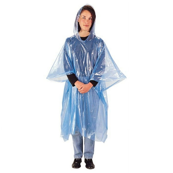 Stay Dry Anywhere with Liberty Mountain Emergency Poncho - Assorted Rain Gear