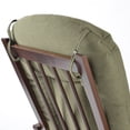 thumbnail image 5 of Norm Concept Joli Deluxe Glider Chair and Ottoman Set (Green Fabric and Walnut Frame), 5 of 6