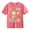 Pink, variant on XXWXYD School Season Boys' Fashion Girls and Boys Casual Short Sleeved T Shirt 100 Days Of School Opening 100 Days Anniversary Personality Loose Short Sleeved(12-13 Years,AG)