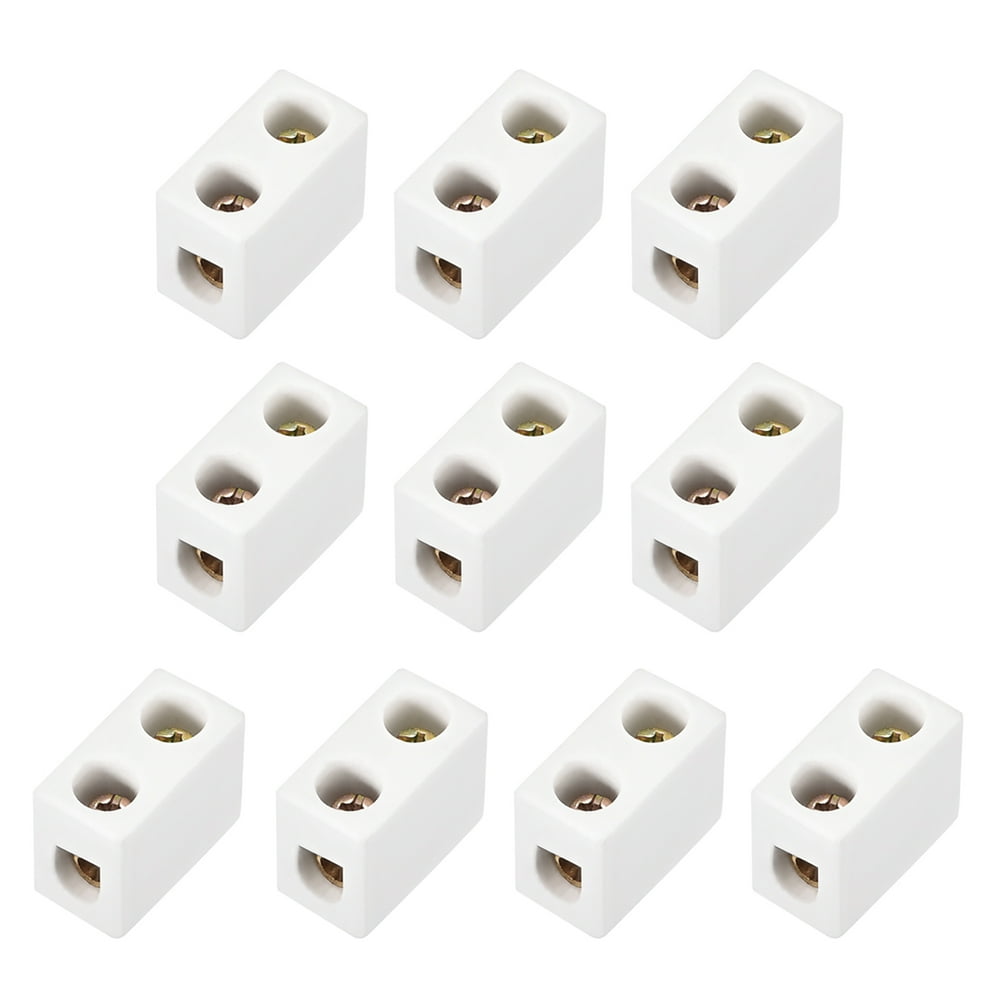 1 Way Ceramics Terminal Blocks High Temp Porcelain Connectors 18
