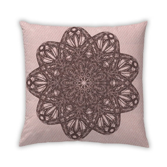 Ahgly Company Outdoor Square Contemporary Throw Pillow, 18 inch by 18 inch