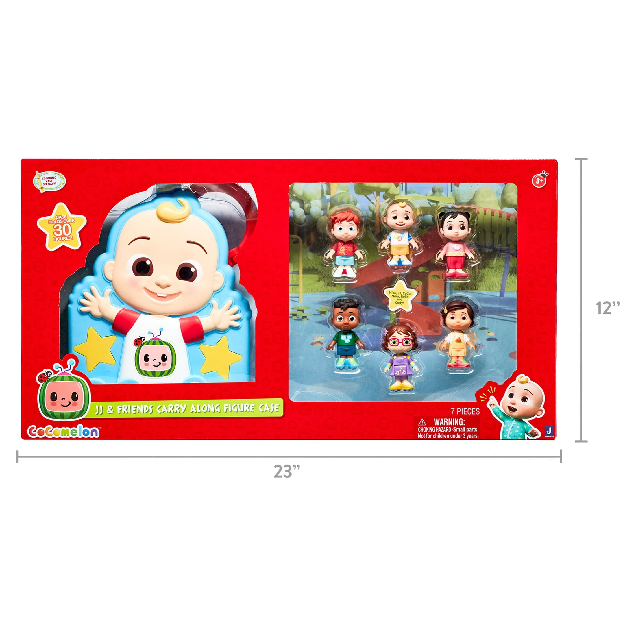 Porteur Enfant CoComelon Avec Musique - Licence Officielle JJ - Anti-basculement - Roues Increvables - Rangement Sous Siège - À Partir De 2 Ans Porteur Enfant CoComelon Avec Musique - Licence Officielle JJ - Anti-basculement - Roues Increvables - Rangement Sous Siège - À Partir De 2 Ans