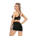 thumbnail image 4 of Casual Short Pants Women's Athletic Shorts Sports Shorts Yoga Dance Running Shorts, 4 of 7