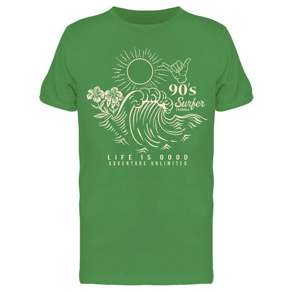 90's Surfer Tee Men's -Image by Shutterstock
