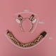 thumbnail image 5 of Cute Giraffe Tail Ears Set Diadema Anime Cosplay Props Felpa Suave Headwear para Navidad Rendimiento Carnaval Disfraz Accesorio de vestuario Sunnimix Sombreros y cola, 5 of 8