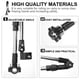 thumbnail image 2 of EeaseMX Soporte extensible para sombrilla, ajustable para exteriores, para bicicleta, cochecito eléctrico, silla de ruedas (negro), 2 of 7