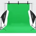thumbnail image 3 of Andoer 3 * 3.6m/ 10 * 12ft Photography Background Screen Portrait Photography Backdrops Photo Studio Props Durable Washable Polyester-cotton Material with 3 Backdrop Clamps, 3 of 7