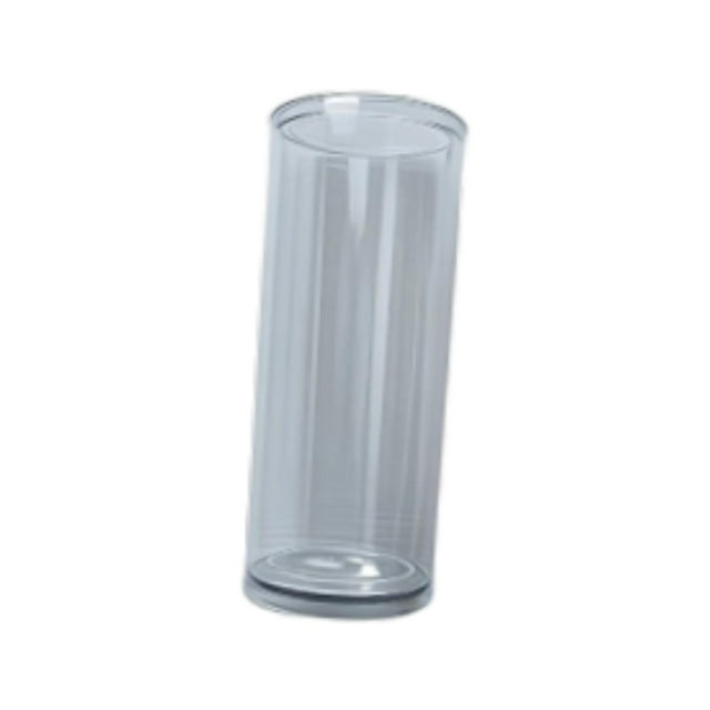 Tubo de almacenamiento portátil para pelotas de bádminton, organizador de volantes de acrílico duradero, transparente 15 cm x 665 cm