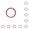 thumbnail image 1 of Kenally Adhesivo de dirección Multicolor Aleación de zinc Suministros para automóviles Atractivo Adhesivo Paster Decoración Firmeza Suministros para Rojo 10piezas, 1 of 6
