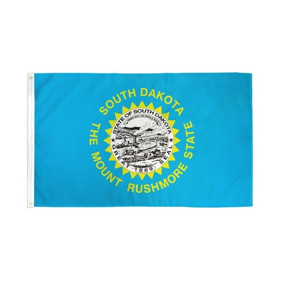 South Dakota Flag 3x5ft Poly