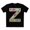 Black, variant on Letter Shirt, Shirt with Letters, Tee Shirt with Gold Letters