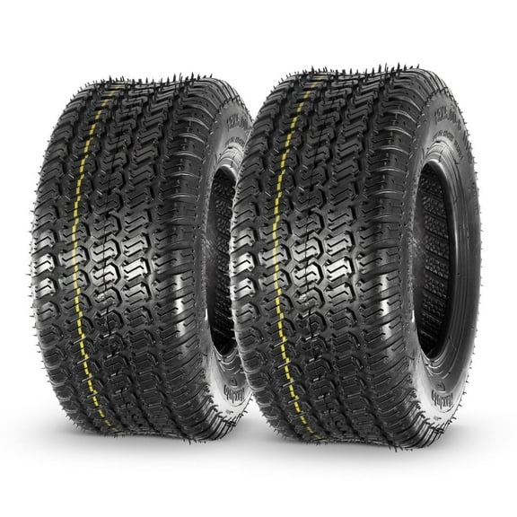 MaxAuto 13x5.00-6 13x5x6 Turf Tires for Lawn and Garden Mower,4PR,P332, Set of 2