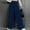 Blue, variant on Aloohaidyvio 2024 Summer Pants for Women Plus Size,Fashion Womens Pants Casual Solid Color Straight Wide Leg Trousers