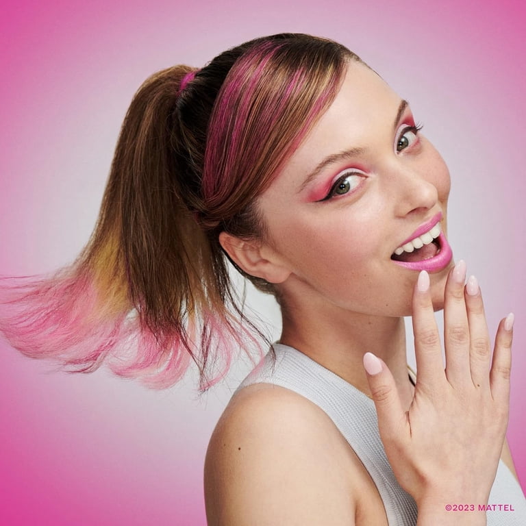 Hally Barbie Shade Stix, Temporary Hair Makeup & Accessories, Pink