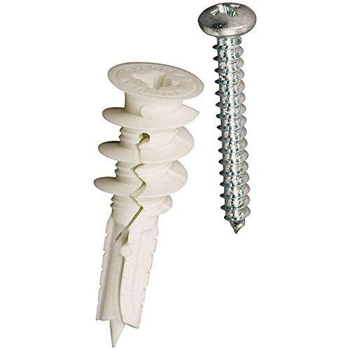#50 Self-Drilling Drywall Anchors, 4-Ct.