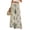 Beige, variant on Minjewel Palazzo Pants for Women Print Wide Leg - High Waist Casual Trousers Pockets Elastic, Wide Leg Pants Boho Summer Trousers, Pants for Women for Beach Daily,Beige L